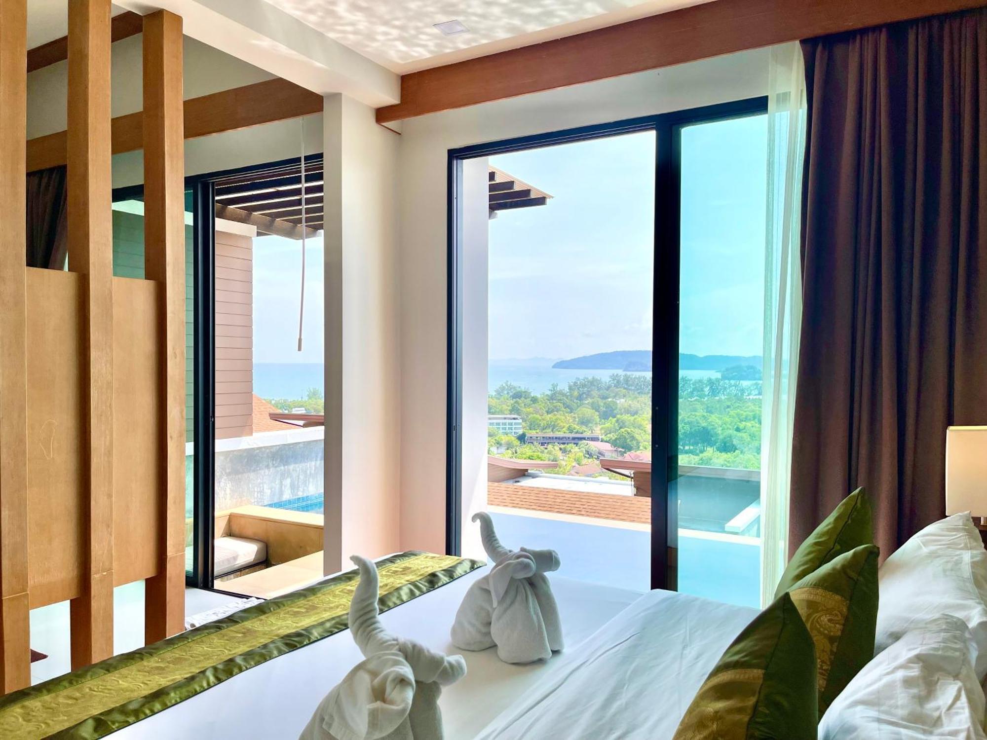 207 Ao Nang, Private Sew View Pool Villa Exterior foto
